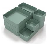 $34 CHANCETSUI 11-Piece Stackable Drawer...