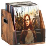 $49 Homeiju Vinyl Record Storage, Record Box...