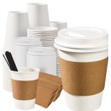 $32 RACETOP 12 oz Paper Coffee Cups, 100 Pack...