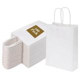 $32 Joybe 100 Pack 5.95x3.25x8 Inch Small White...