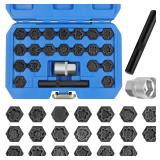 $74 22PCS Wheel Lock Nut Key Kit - Compatible...
