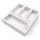 $39 DALSHABET Bamboo Storage Bag Organizer for...