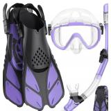 $33 Ubekezele Snorkeling Gear for Adults Men...