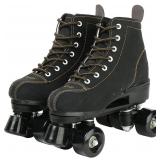 $53 XUDREZ Cowhide Roller Skates for Women and...