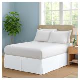 $40 Premium King Size Bed Skirt by Comfort...