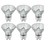 $13 SerBion GU10 120V 50W Halogen Light Bulbs...