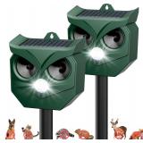 $53 Ultrasonic Animal Repeller with LED Strobe...
