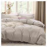 $38 Bedsure Duvet Cover King Size - 3 Pieces...