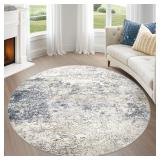 $108 DMOYEST 6ft Round Area Rug Living Room...
