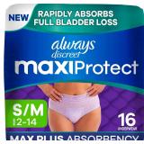$26 Always Discreet MaxiProtect Adult Diapers...