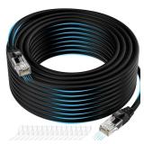 $27 Cat 6 Ethernet Cable 100 FT, Long High...