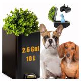 $54 Yatmung Small Metal Trash Can with Lid -...