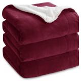 $56 Bedsure GentleSoft Sherpa Fleece Blanket...