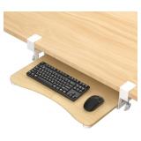 $52 suptek Small Keyboard Tray Under Desk Pull...