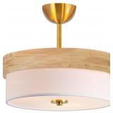 $67 Bargeni Semi Flush Mount Ceiling Light...
