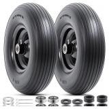 $73 13' Solid Tires, 13X4.00-6 Flat Free Tire...