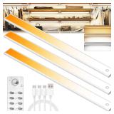 $62 134 LED Under Cabinet Lights Wireless with...