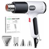 $23 1600W Heat Gun, Hot Air Gun with 2 Temp...