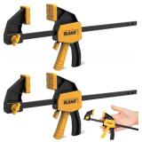 $13 6' Mini Bar Clamps for Woodworking, 2-Piece...