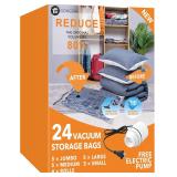 $38 GONGSHI Vacuum Seal Bags for Clothing...