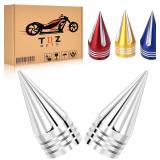$47 TDZ Chrome Front Axle Nut Covers 3.6' Inch...