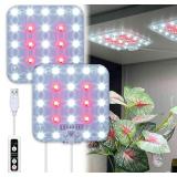 $13 DOMMIA Full Spectrum LED Grow Light for...