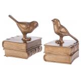 $47 MyGift Gold Bird Bookends Decorative for...