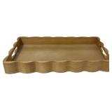 $30 JUIOETURPine Wood Decorative Tray with...