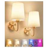 $81 Ouyulong Battery Operated Wall Sconces Set...