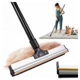 $32 Dual-Edge Carpet Rake for Pet Hair Removal...