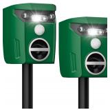 $47 Solar Ultrasonic Animal Repeller, Deer...