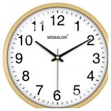$11 WISKALON 10 inch Wall Clock,Silent...