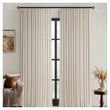 $108 MIULEE Beige Pinch Pleated 100% Blackout...