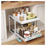 $92 Golener 2-Tier Expandable Pull Out Cabinet...