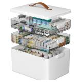 $46 CTIME 3-Tier Medicine Organizer - Portable...