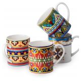 $40 UNICASA Ceramic Coffee Mug Set of 4, 10 oz...