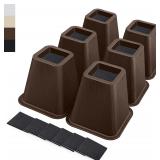 $36 ANNKUT 6 Inch Heavy Duty Bed Risers,...