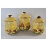 3 Mushroom Canisters