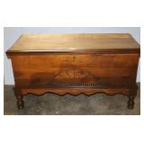Art Deco Cedar Lined Blanket Chest