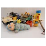 Tray Lot of Toys