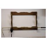 3-Gun Gun Rack w/ Bow Release & Whip
