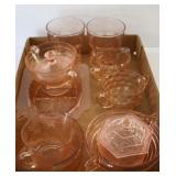 Pink Depression Type Glass