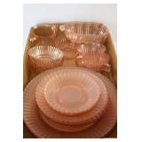 Pink Depression Type Glass