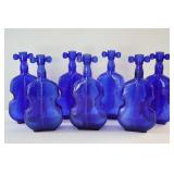 Blue Violin Bottles