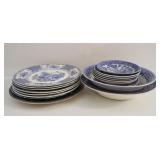 Blue Willow China & Blue White