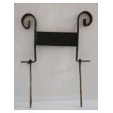 Iron Boot Scraper / Yard Sign
