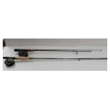 2 Fly Fishing Rods & Reels