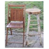 Folding Chair & Stool