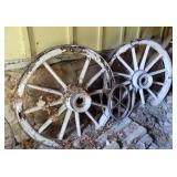 Wooden Wagon Wheels