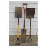 Short Handled Square Point Shovels